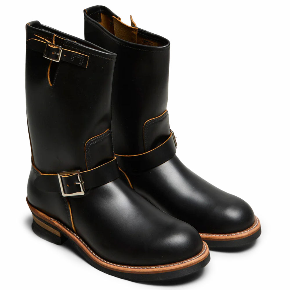 Red Wing Men's Engineer 2996 Black Klondike Leather