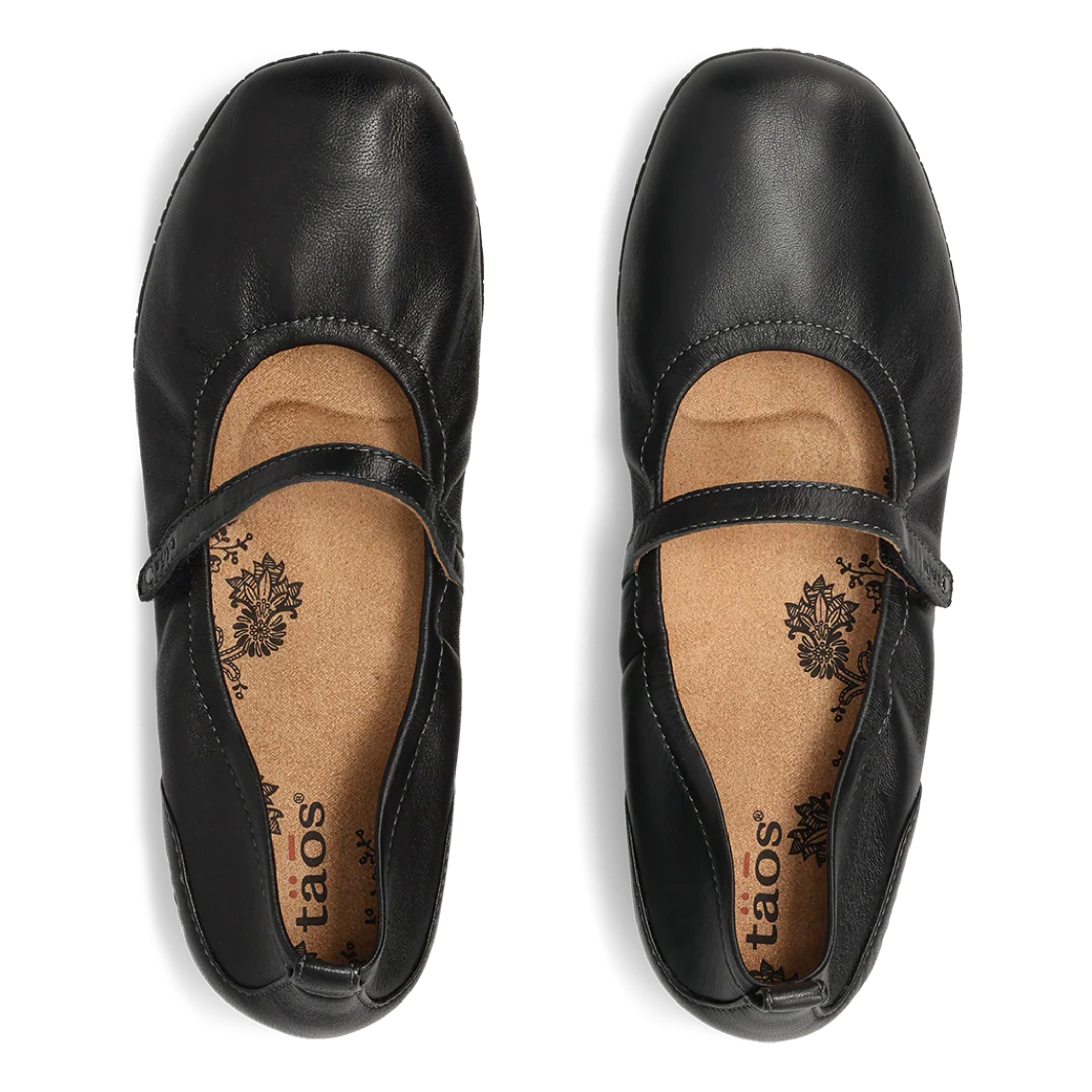 Taos Women's Babble Black Leather