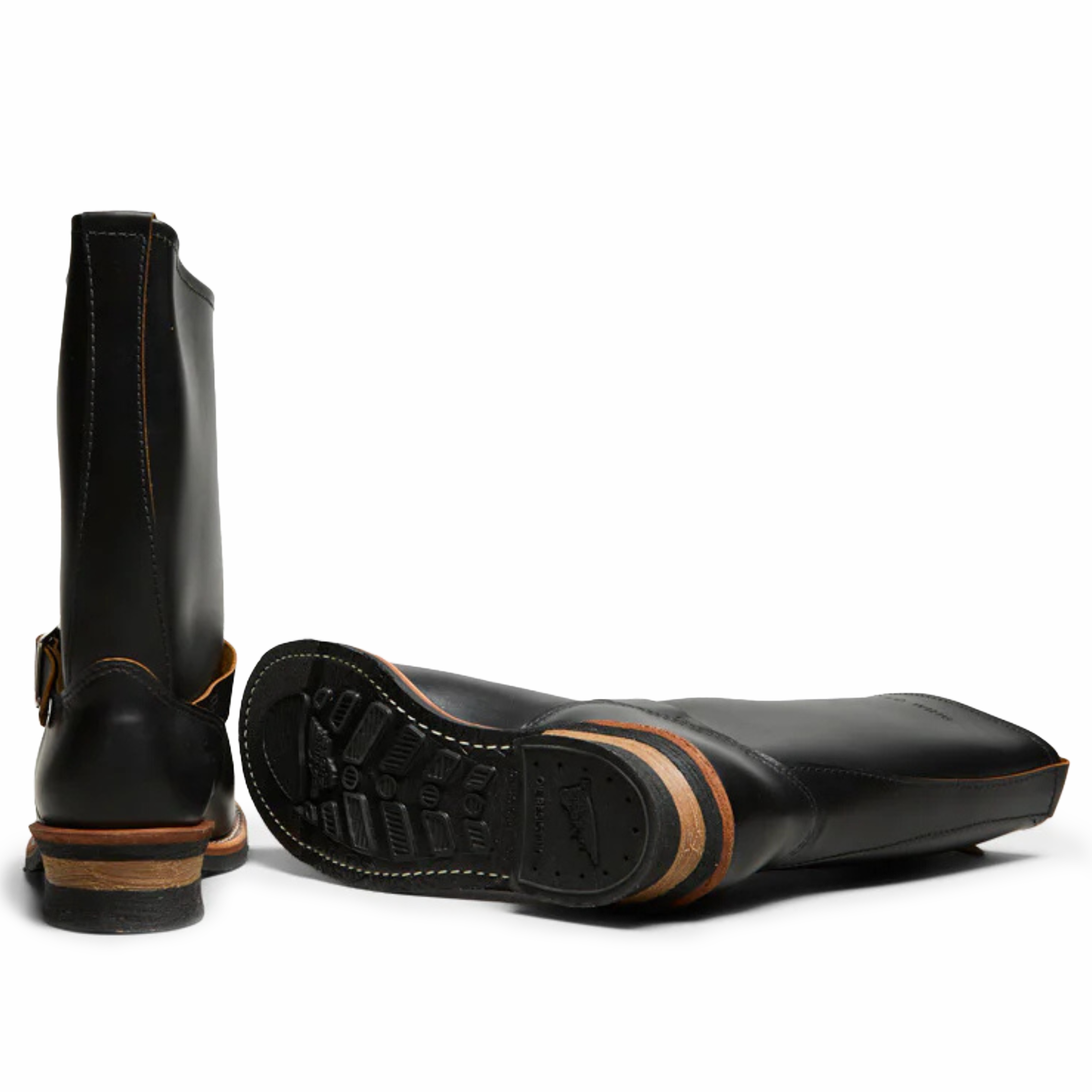 Red Wing Men's Engineer 2996 Black Klondike Leather