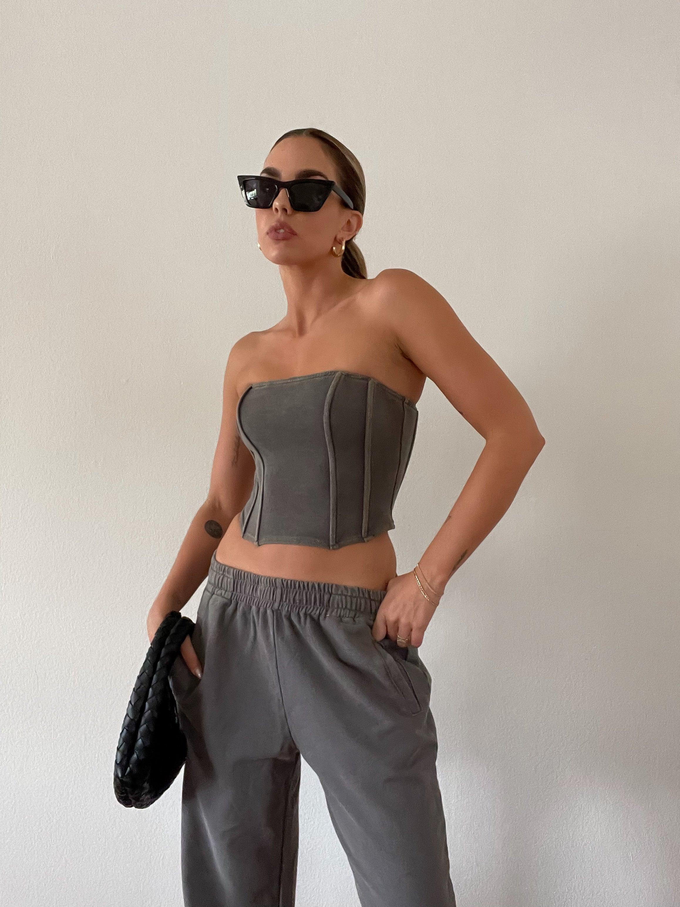 Stuck On You Bustier Top - FINAL SALE