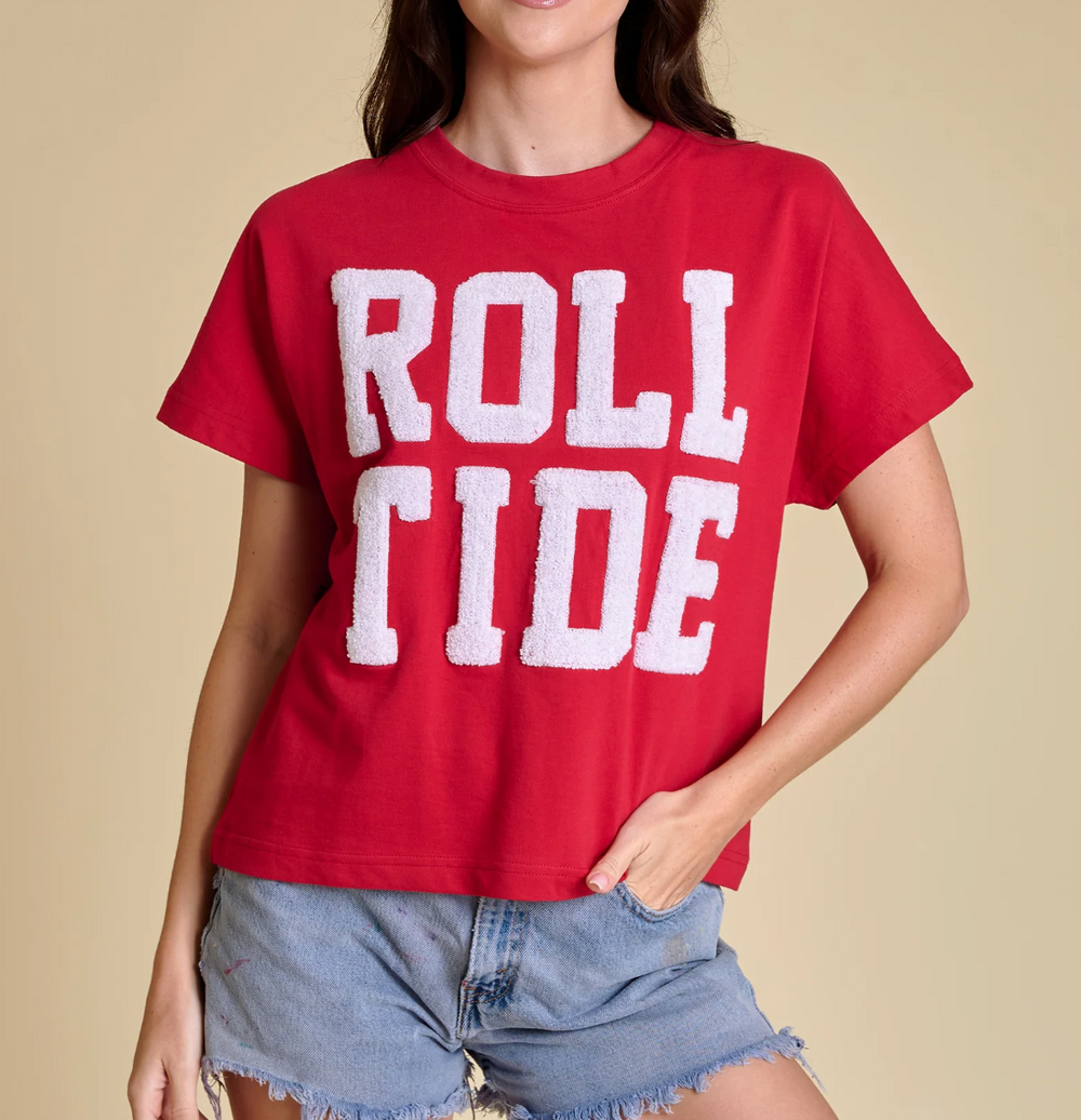 The Roll Tide Boxy Chenille Shirt